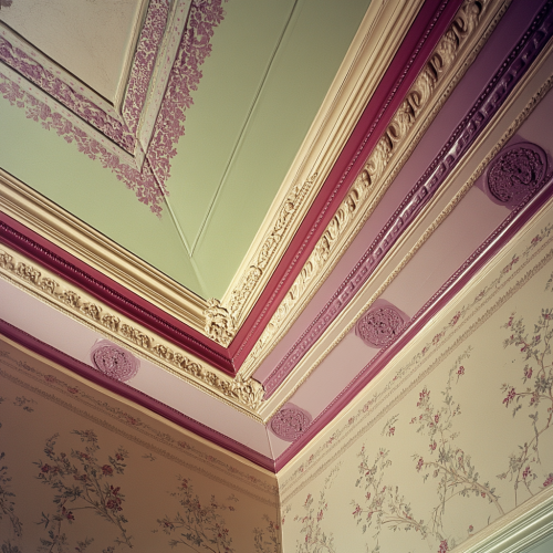 Create an image of a Victorian era room.