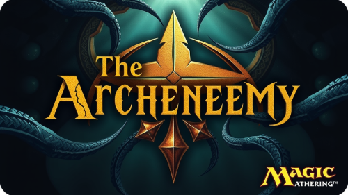 Dark Archenemy Playmat with Eldrazi Art