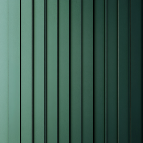 Dark green background with subtle grid lines, creating squares.