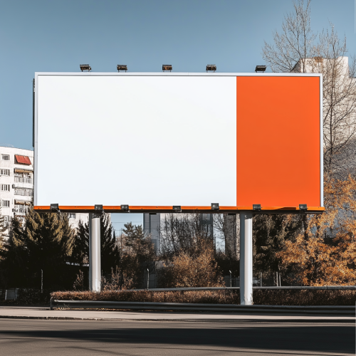 Design a Horizontal Billboard Banner with Frames