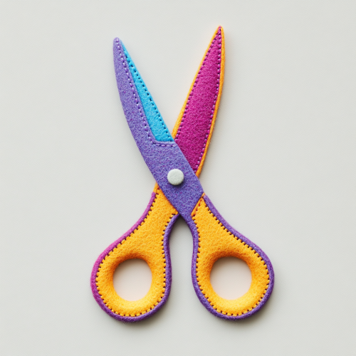 Design felt-based toy with safe, child-friendly details.