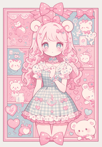 Design layout inspired by love live trading cards.