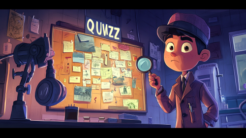 Detective Awess Solving Water Mystery in Lab