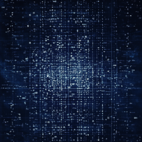 Diagram of numbers adding to target, blue backdrop.
