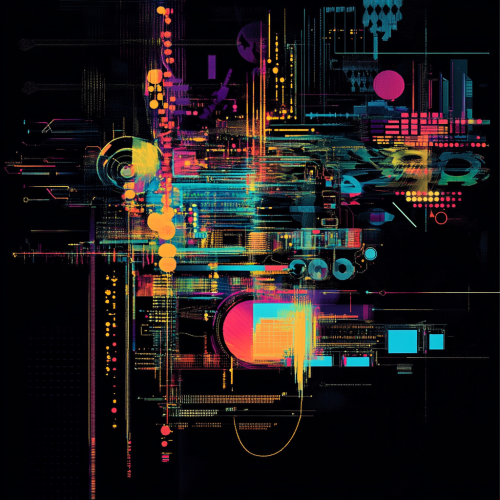 Digital art of top programming languages in 2024