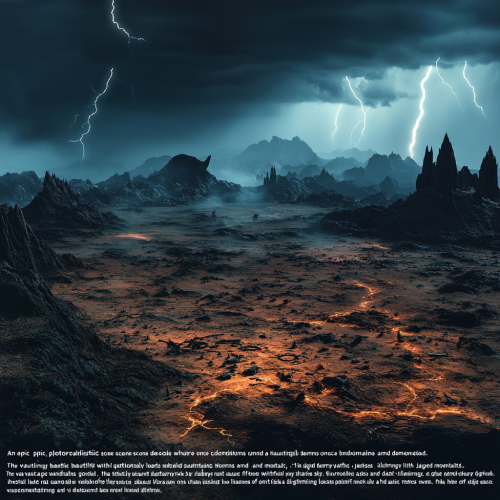 Echoes of Ancient Battle: Mystical, Silent Land