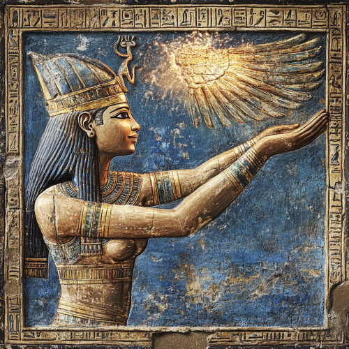 Egyptian cosmogony describes ancient inscriptions of primordial waters.