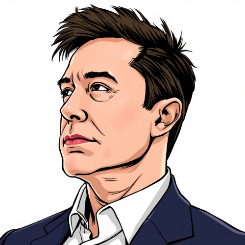Elon Musk as a Stylish DBZ Character Elon Musk as a Stylish DBZ Character