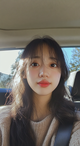 Enchanted forest with flying fairies and elegant pond