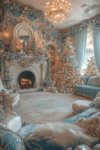 Enchanting Christmas Living Room Decor