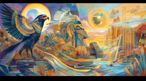 Enchanting Egyptian Gods Revealed in Vibrant Pantheon