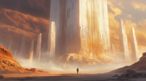 Exciting Future: Person Building Modern Kingdom Realm Exciting Future: Person Building Modern Kingdom Realm