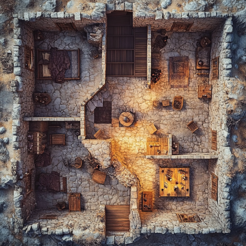 Exploring an Old House in High Definition