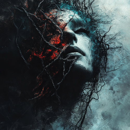 Feeling Strained Album Cover Design Emotion Tension Stressful