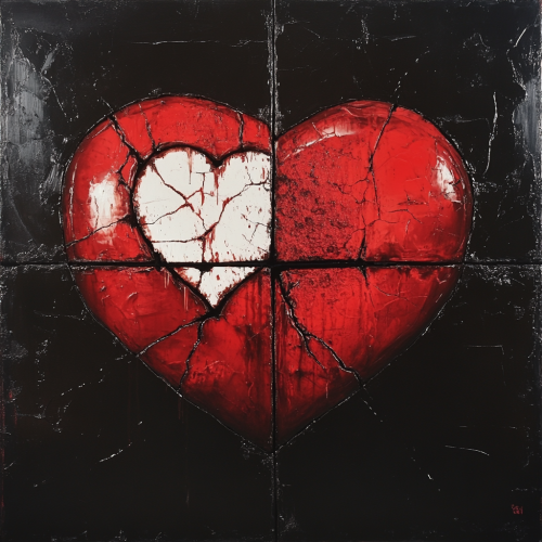 Four-Part Heart: Cracked, Mended, Shiny, and Loved