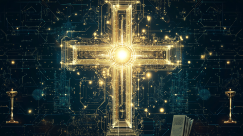 Fusion of Faith and Technology: A Catholic Cross
