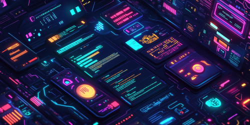 Futuristic Resume with Python, Java, JavaScript highlighted Futuristic Resume with Python, Java, JavaScript highlighted