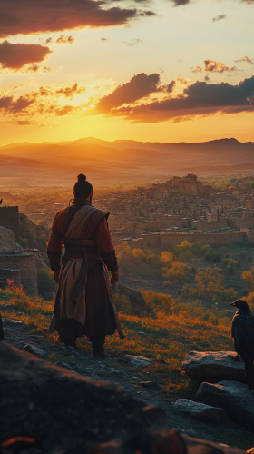 Genghis Khan's Army Awaits, Sunset Overlooking Balohia