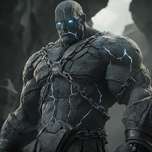 Giant Cyrus, Iron & Stone Leader of Shadowforged