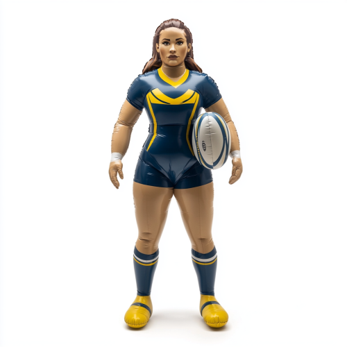 Ilona Maher Inflatable Rugby Player Product Shot Ilona Maher Inflatable Rugby Player Product Shot