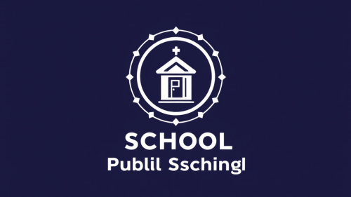 Image A logo for speaking beautifully at school.