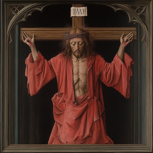 Jan van Eyck's Jesus with Four Arms