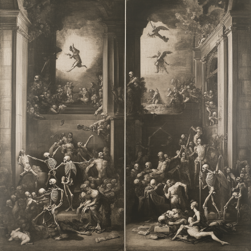 Life and Death: Opposite sides of the mirror