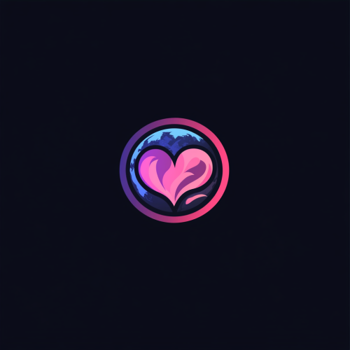 Love Earth - Heart logo for giving nonprofit