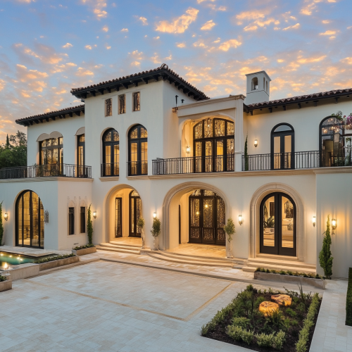 Luxurious Spanish Mansion with Infinity Pool and Gardens