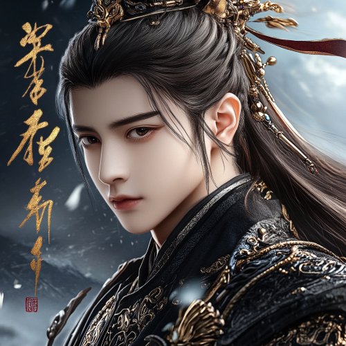 Magnificent body with cold star eyes and bold heart.