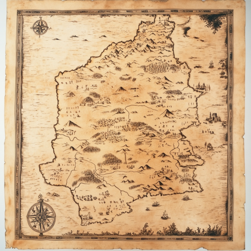 Map of Three Kingdoms: Pict, Elmet and Meath