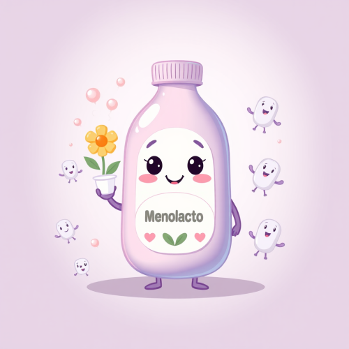 Menolacto: Friendly Probiotic Character for Women