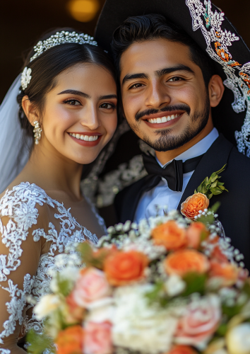 Mexican Wedding Captured in High-Resolution Photograph Mexican Wedding Captured in High-Resolution Photograph