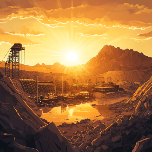 Miners start work at remote Bitcoin mining facility