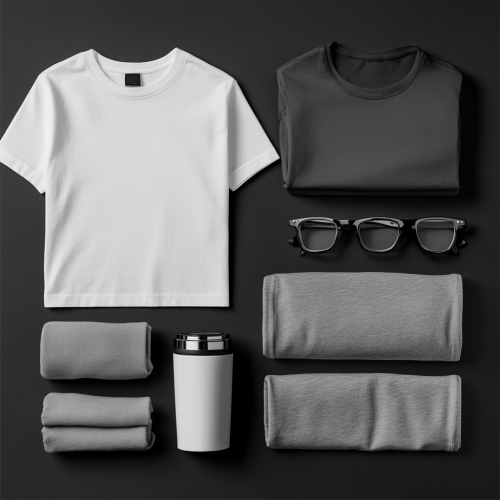 Minimalist Professional Mockup Bundle: T-shirts, Mugs, Tumblers, Hoodies