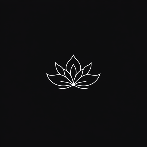 Minimalist healing crystal logo design like Gucci, YSL, Balenciaga.