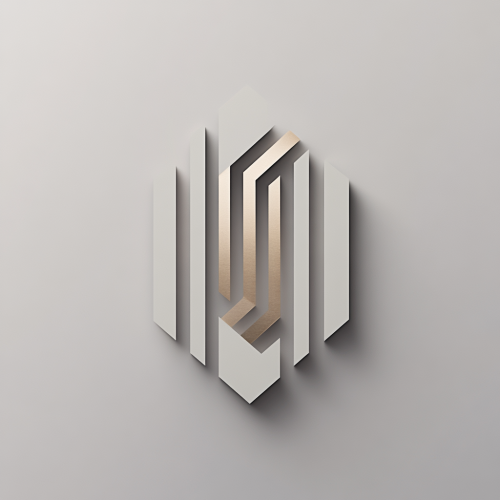 Modern, elegant logo for interior design company.