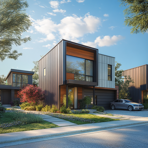 Modern Mountain Houses in Friendly Neighborhood