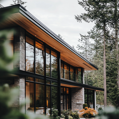 Modern North Vancouver Home in Natural Surroundings