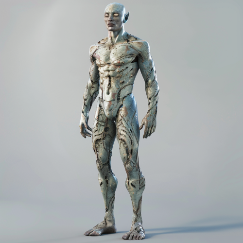 Alien Man in Cinematic HD Image