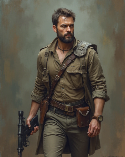 Oversized clothes for men in 4050.