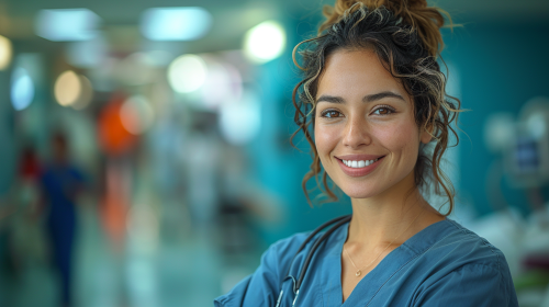Portrait of a Wise Guatemalan Woman in Hospital Portrait of a Wise Guatemalan Woman in Hospital