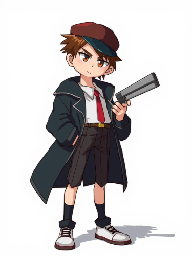 Postal Dude as Anime Dating Simulator Character