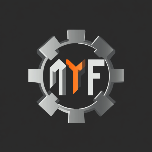 Precision MetalPartFab.com: Strong, durable, industrial logo design