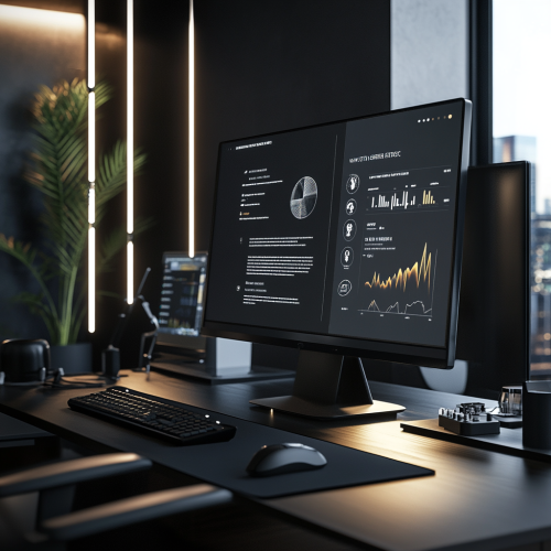 Professional Resume in a Modern Office Setting Professional Resume in a Modern Office Setting