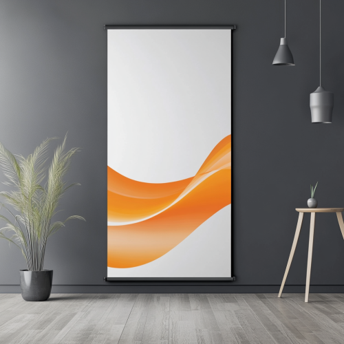 Professional banner for digital company, simple and elegant