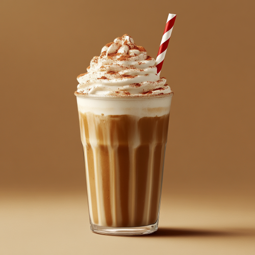 Pumpkin spice latte with cream foam and cinnamon  Pumpkin spice latte with cream foam and cinnamon