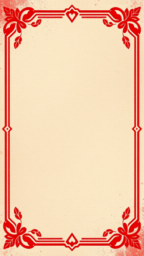 Red Textured Border for Card Game Cards