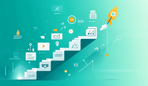 Scaling a business with digital marketing steps success.