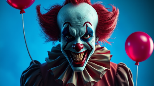 Scary Art of 'It the Clown' Whole Body